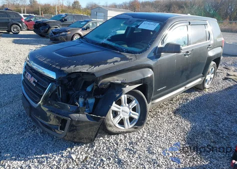 2016 GMC Terrain Sle-1 z USA, uszkodzony, nr VIN 2GKALMEK0G6225134